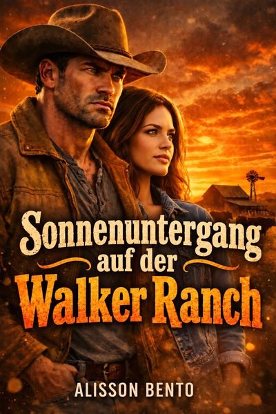 Sonnenuntergang auf der Walker Ranch – Buchcover