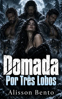 Domada por três lobos — capa do livro
