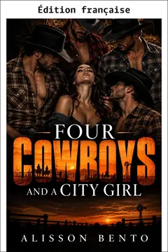 Quatre cowboys et une citadine — couverture du livre