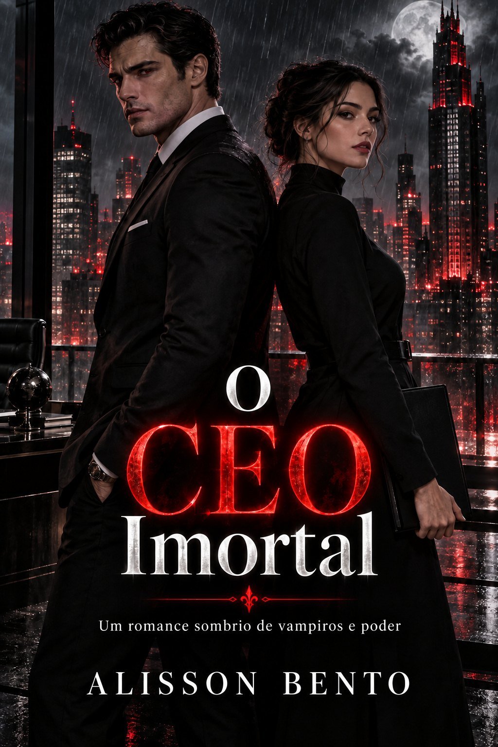 O CEO imortal — capa do livro