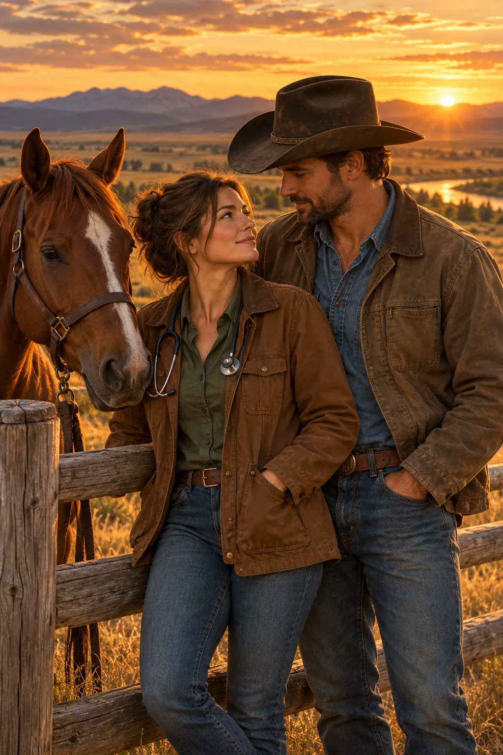 Onde As Cercas Terminam — Romance de cowboy grátis